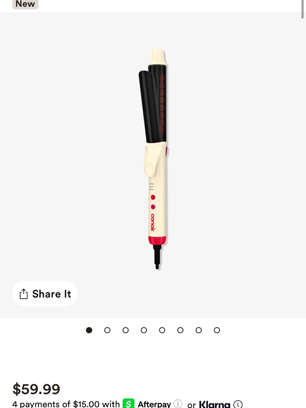 Infiniti Pro Conair Infrared Curling Iron (New release)